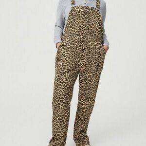 Torrid Leopard Print Jumpsuit